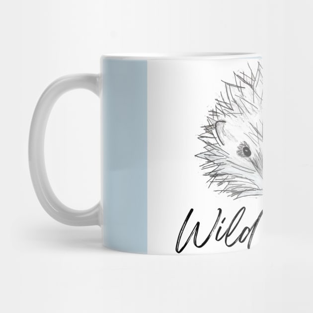 Wild at heart hedgehog by LitchiArt